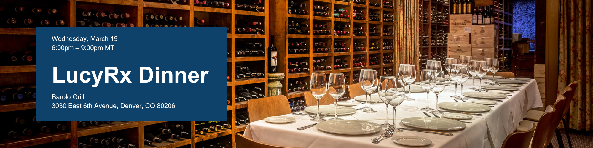 LucyRx Dinner - Post Acute RT